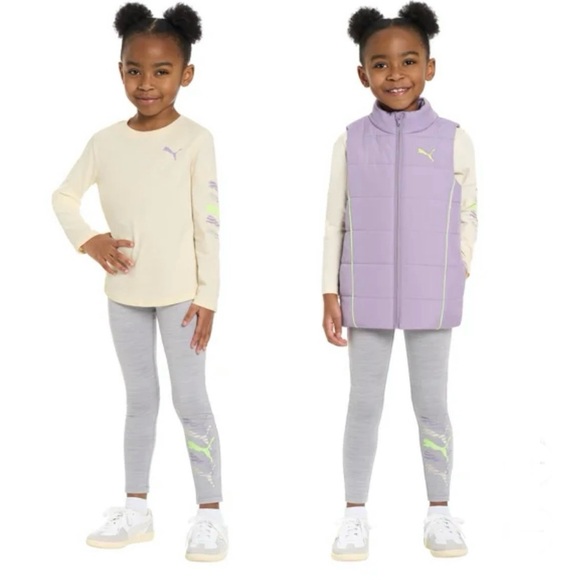 NWT PUMA Kids' 3-piece Vest Set - Picture 2 of 6